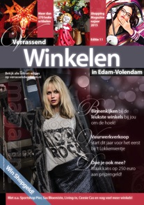 Verrassend Winkelen Edam-Volendam najaar-winter2015 cover